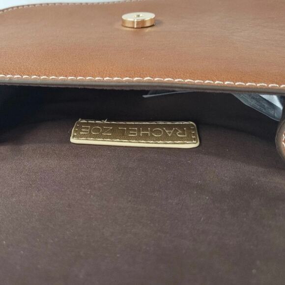 Rachel Zoe Belt Bag Crossbody Adjustable Curateur Edessi Saddle Brown Purse NWT - Picture 7 of 14